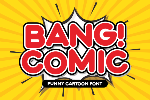 Bang Comic: A Playful Display Font That Pops on Screen