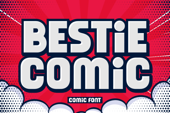 Bestie Comic: A Bold Display Font for Joyful Web Design