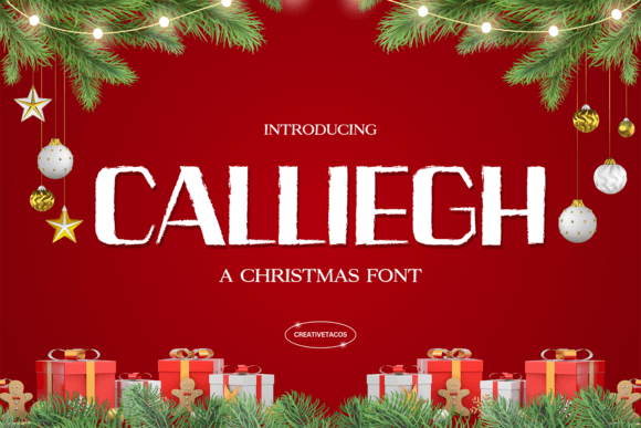 Calliegh: A Display Font That Makes Holiday Campaigns Instantly Memorable