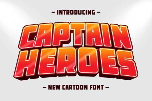 Captain Heroes: A Bold, Joyful Display Font for Small Business Branding