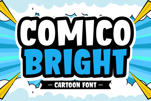 Comico Bright: A Playful Display Font for Handmade Creators