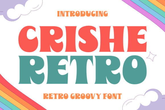 Crishe Retro: A Playful Display Font for Small Business Branding