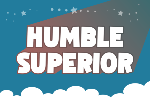 Humble Superior: A Bold, Playful Display Font for Makers
