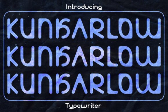 Kunkarlow: A Vintage Typewriter Font for Distinctive Web Headlines