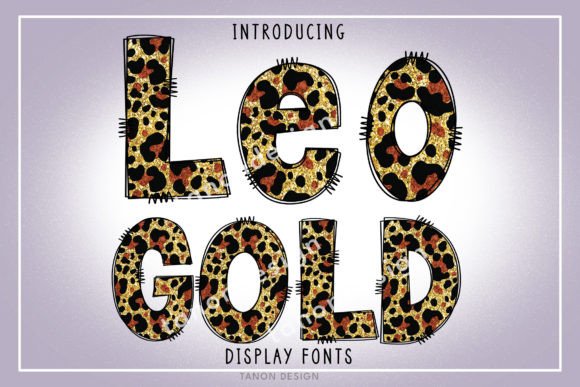 Leopard Gold: A Display Font That Elevates Holiday & Brand Moments