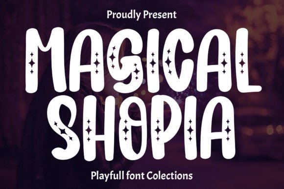 Magical Shopia: A Handwritten Display Font That Converts