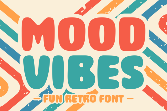 Mood Vibes: A Display Font That Makes Your Message Instantly Cheerful