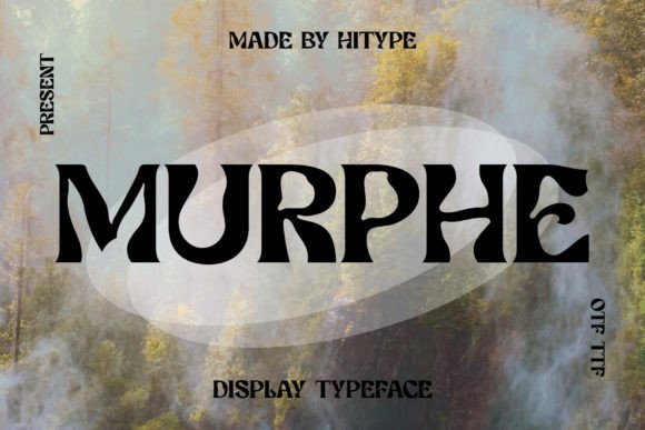 Murphe: A Display Typeface That Commands Attention