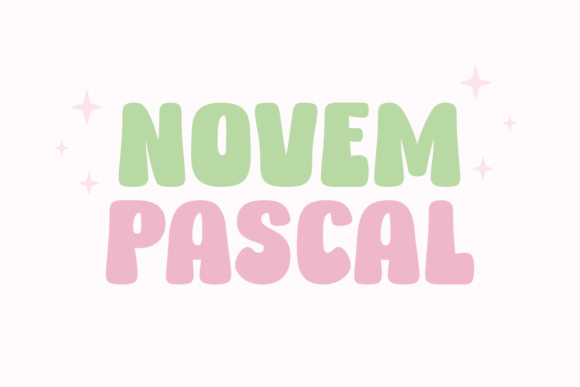 Novem Pascal: A Charming Display Font for Warm, Playful Branding