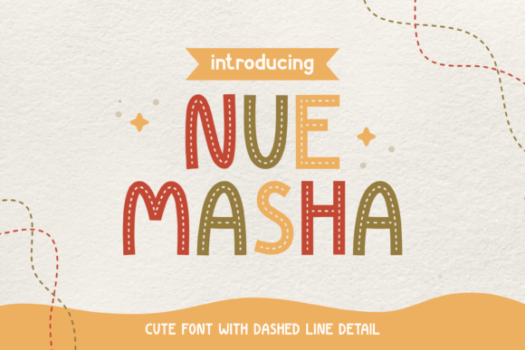 Nue Masha: A Playful Display Font That Adds Personality to Real Branding Work