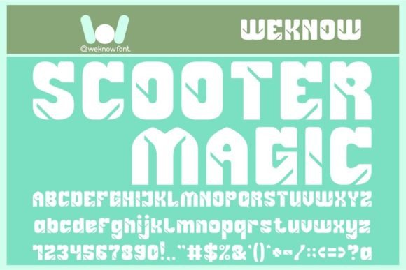 Scooter Magic: A Display Font That Builds Brand Trust