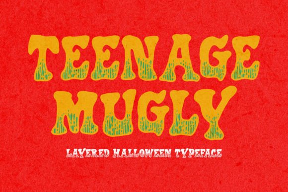 Teenage Mugly: A Display Font with Bite