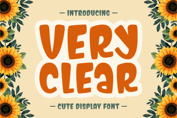 Very Clear: A Display Font for Editorial Charm and Clarity