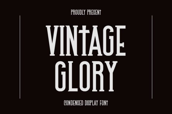 Vintage Glory: A Display Font That Feels Like Your Best Craft Idea